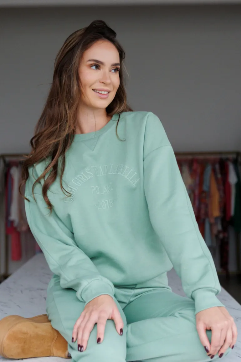 Bluza Berta Cool Girls Smoke Mint
