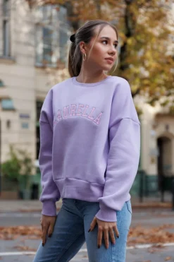 Bluza Lomi Lilac Logo