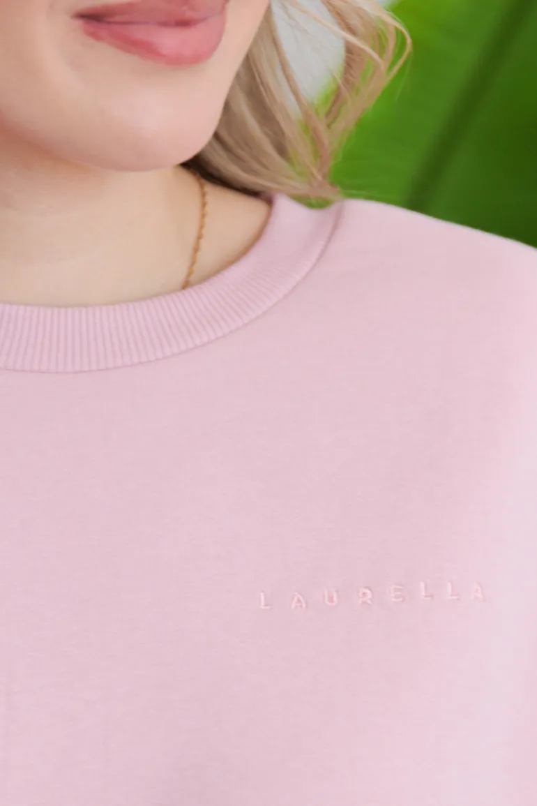 Bluza Sidney Light Pink Logo