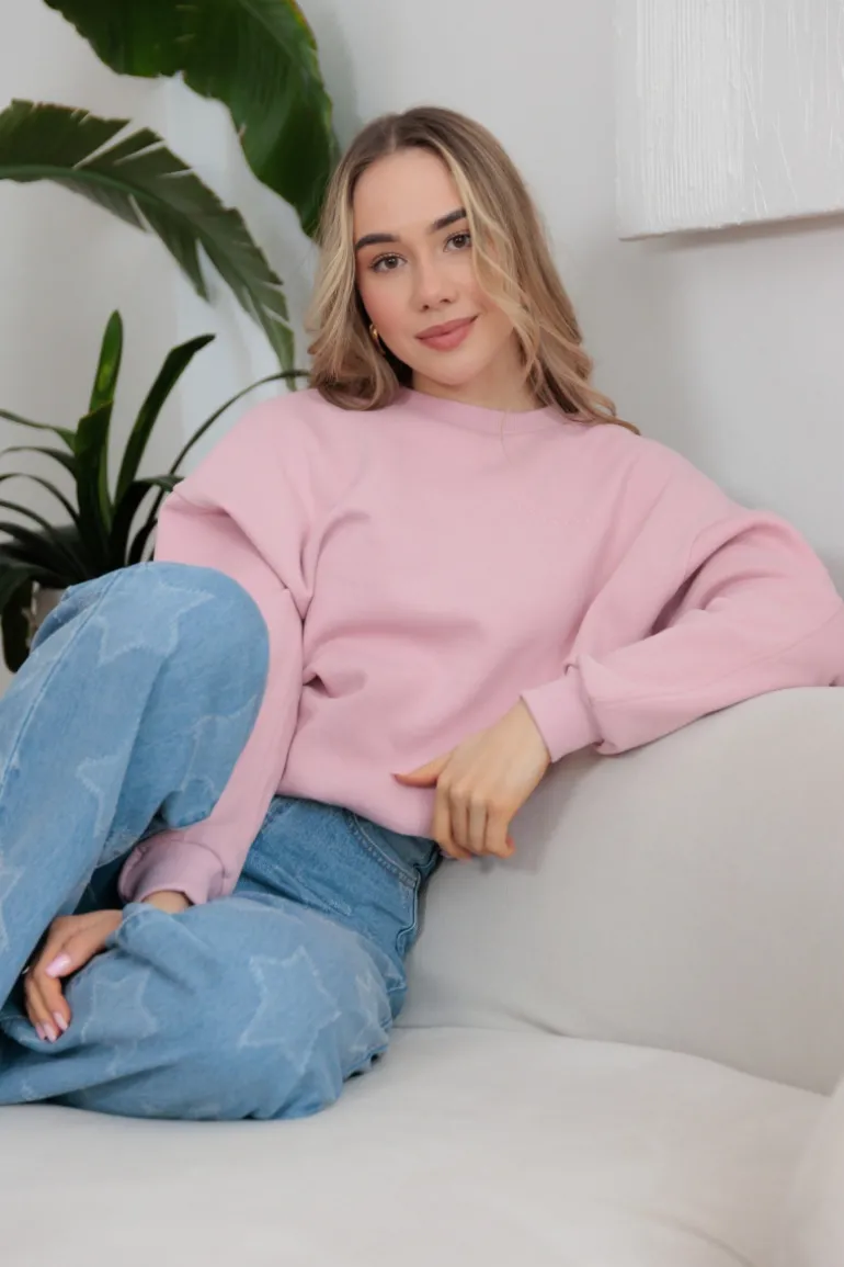 Bluza Sidney Light Pink Logo