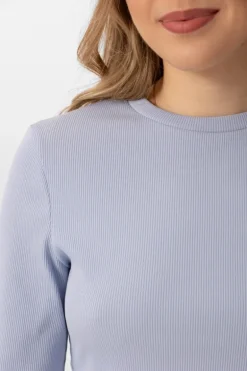 Bluzka Kisha Long Sleeve Light Blue