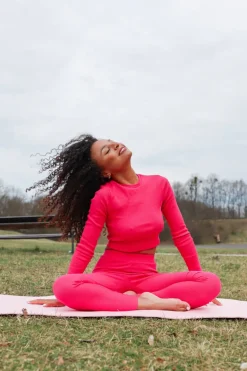Bluzka Kisha Long Sleeve Magenta