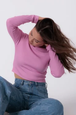 Bluzka Kisha Long Sleeve Pink