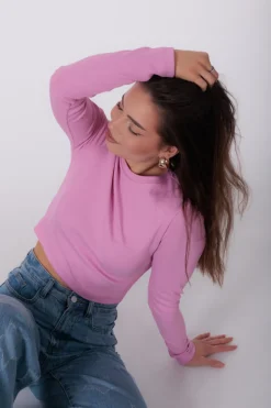 Bluzka Kisha Long Sleeve Pink