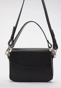 Czarna Mała Torebka Crossbody Lucia