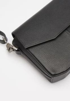 Czarna Mała Torebka Crossbody Lucia