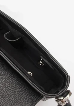 Czarna Mała Torebka Crossbody Lucia