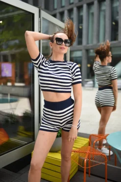 Komplet Karrie Stripes