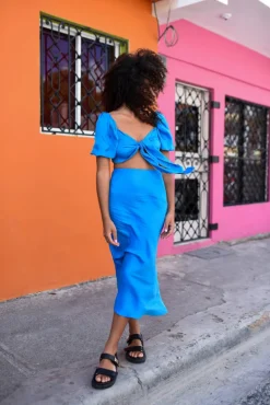 Komplet Yvette Blue