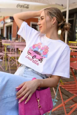 Koszulka Agnes Pink Ride