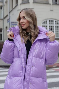 Kurtka Kelsie Lilac