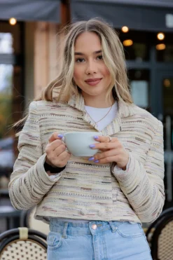 Marynarka Harriet Peach Gold