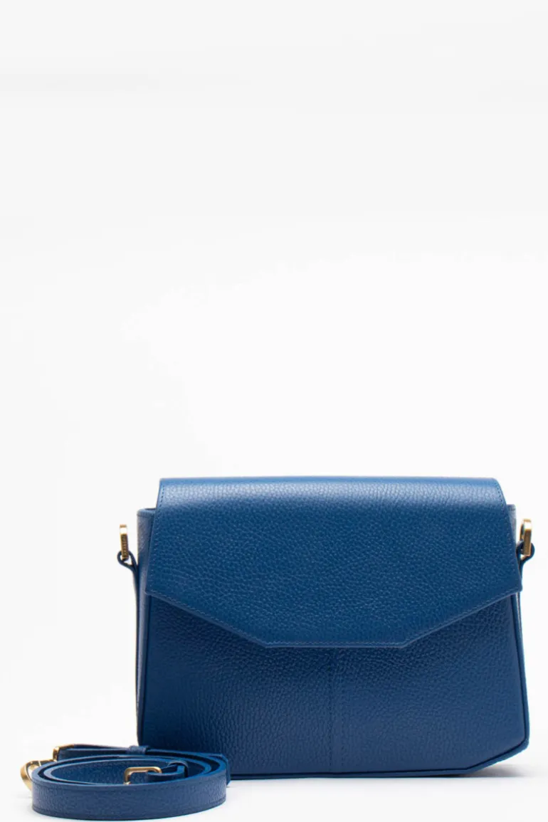 Niebieska Mała Torebka Crossbody Lucia