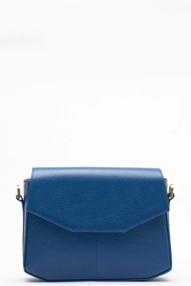 Niebieska Mała Torebka Crossbody Lucia