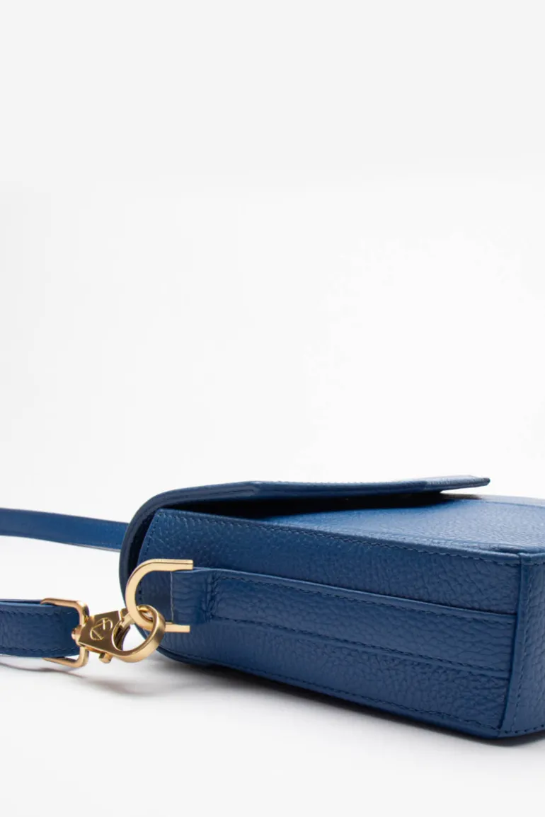 Niebieska Mała Torebka Crossbody Lucia