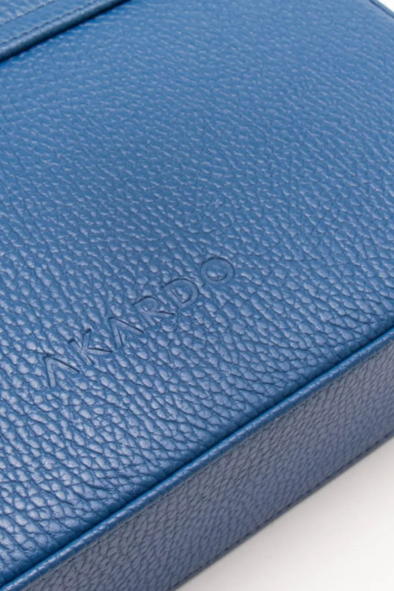 Niebieska Mała Torebka Crossbody Lucia
