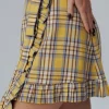 Spódniczka Cyndy Yellow Check