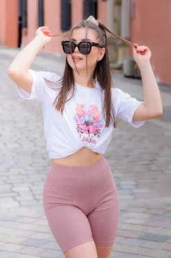 Spodenki Lacy Dark Rose