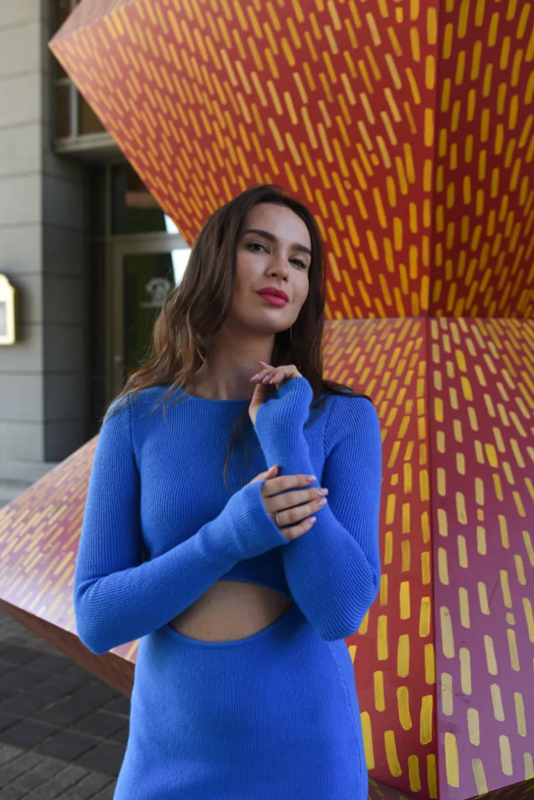 Sukienka Clara Cobalt