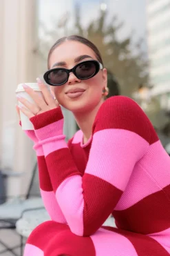 Sukienka Clara II Pink- Red