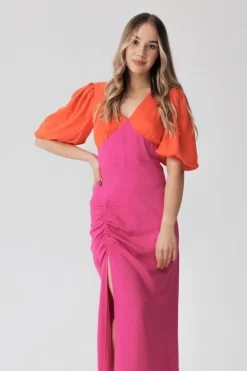 Sukienka Shaina Pink-Orange