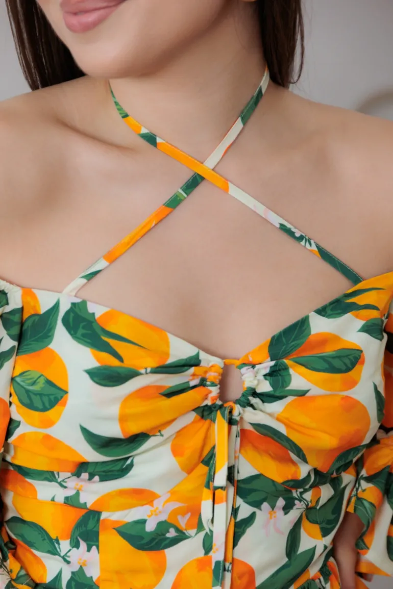 Sukienka Simona Orange