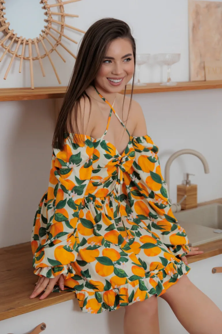 Sukienka Simona Orange