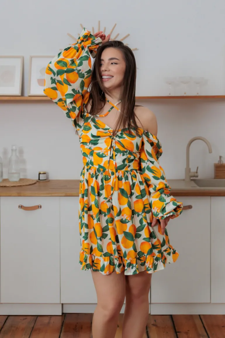 Sukienka Simona Orange