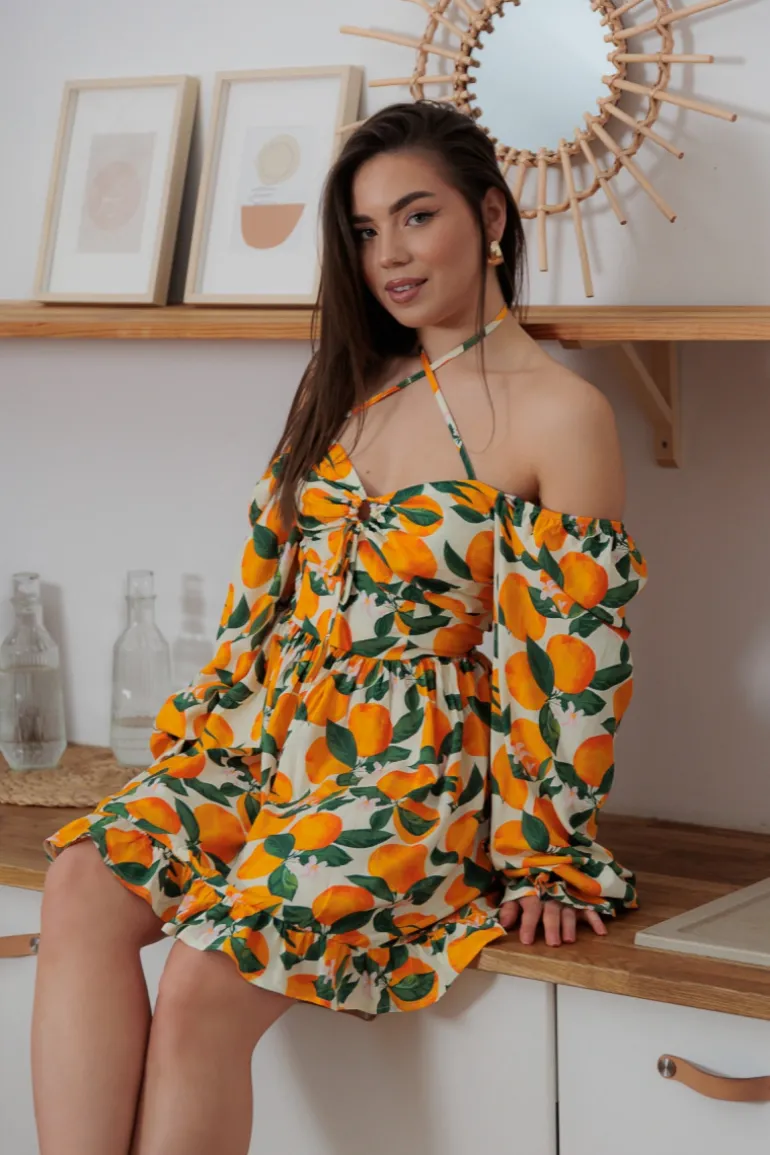Sukienka Simona Orange