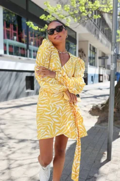 Sukienka Valencia II Yellow Zebra