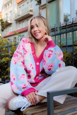 Sweter Brooke Flowers