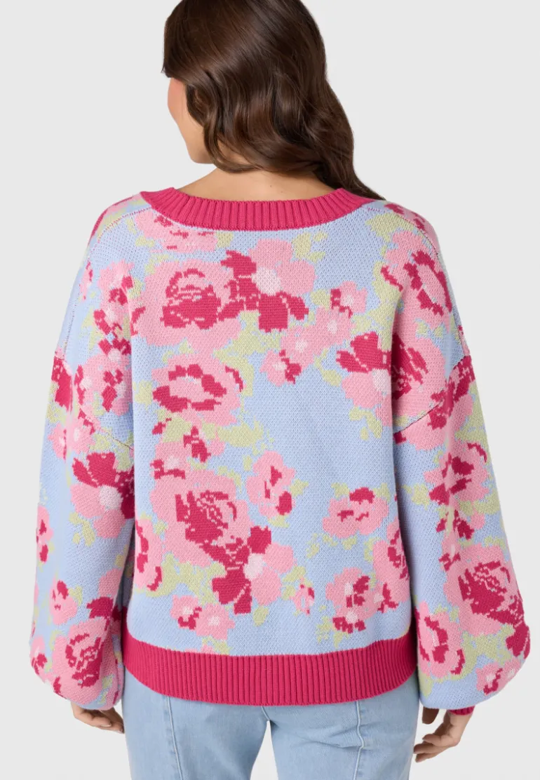 Sweter Brooke Flowers