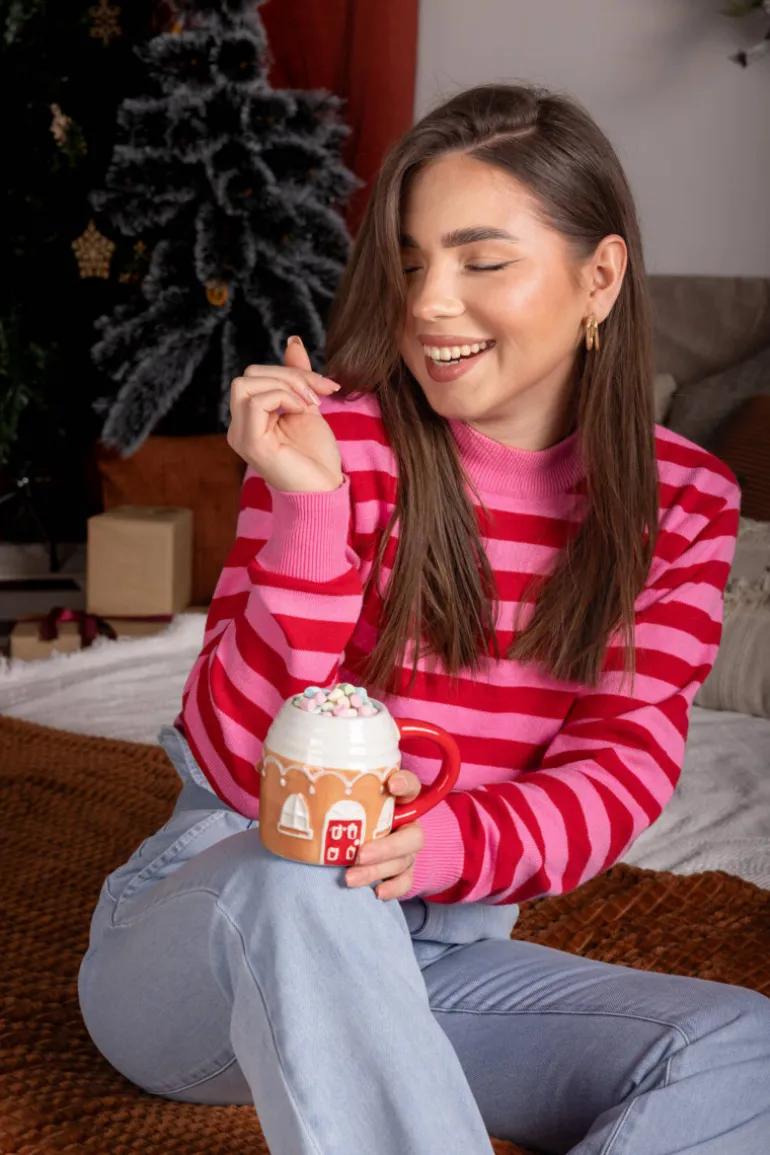 Sweter Carlene Stripes
