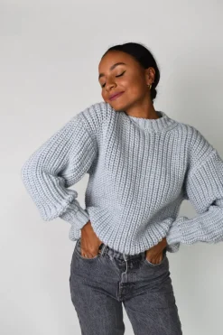 Sweter Dovie Dusty Blue