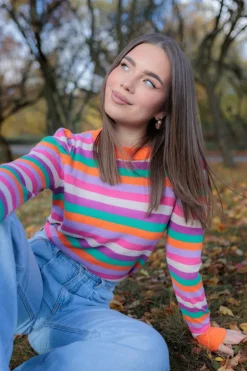 Sweter Jeffie Stripes