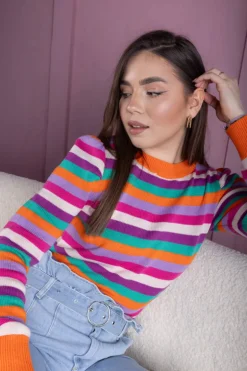 Sweter Jeffie Stripes
