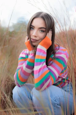 Sweter Jeffie Stripes