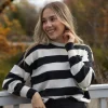 Sweter Lizzie Long Black - Natural
