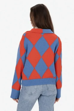 Sweter Maddie Cobalt Bloom