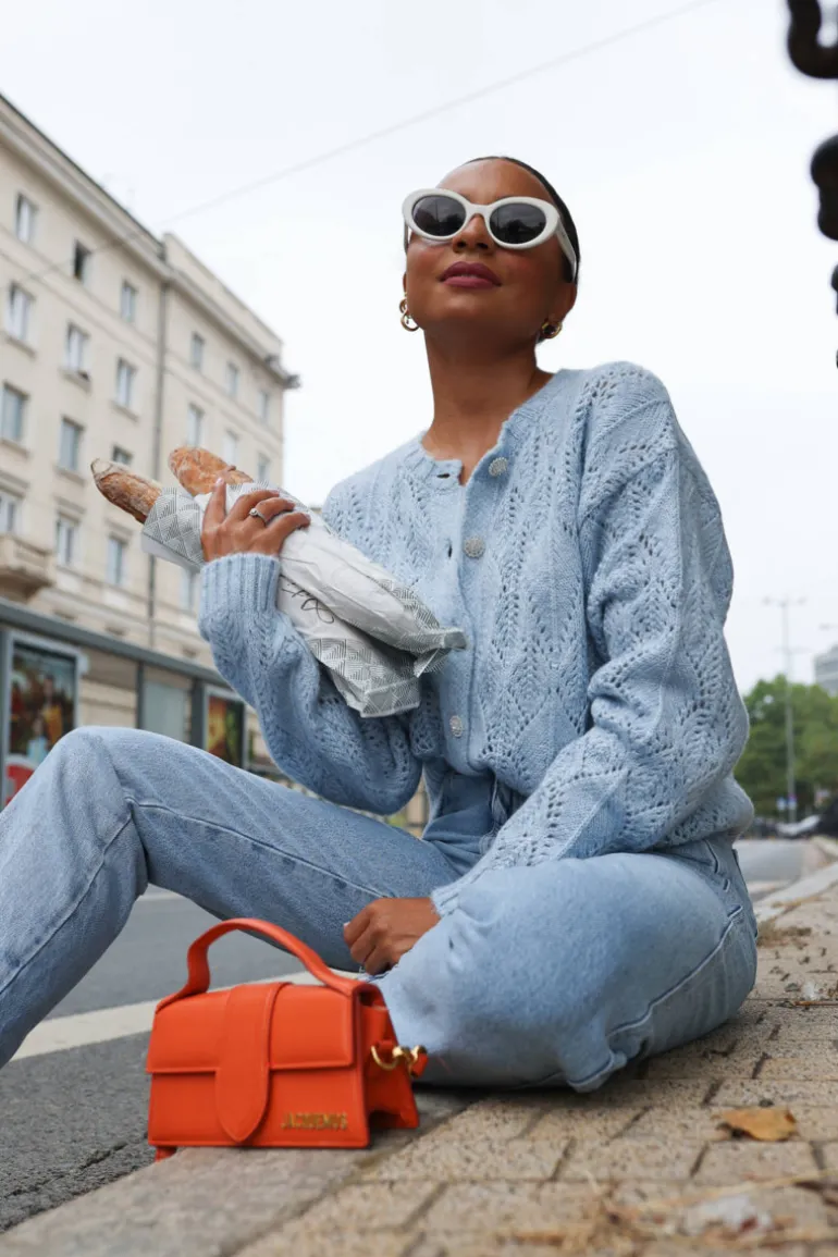 Sweter Maila Light Blue