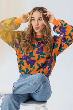 Sweter Tashia Orange