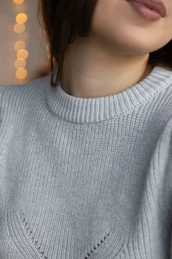 Sweter Tracie Light Grey