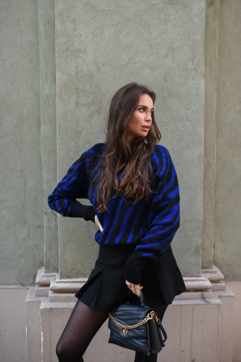 Sweter Vanesia Cobalt