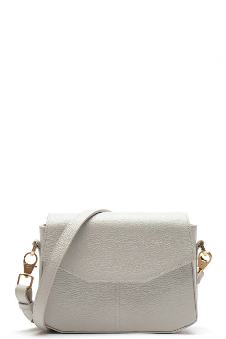 Szara Mała Torebka Crossbody Lucia