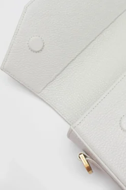 Szara Mała Torebka Crossbody Lucia