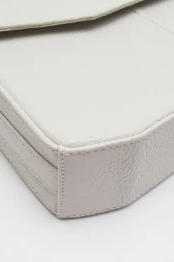 Szara Mała Torebka Crossbody Lucia