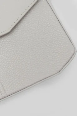 Szara Mała Torebka Crossbody Lucia