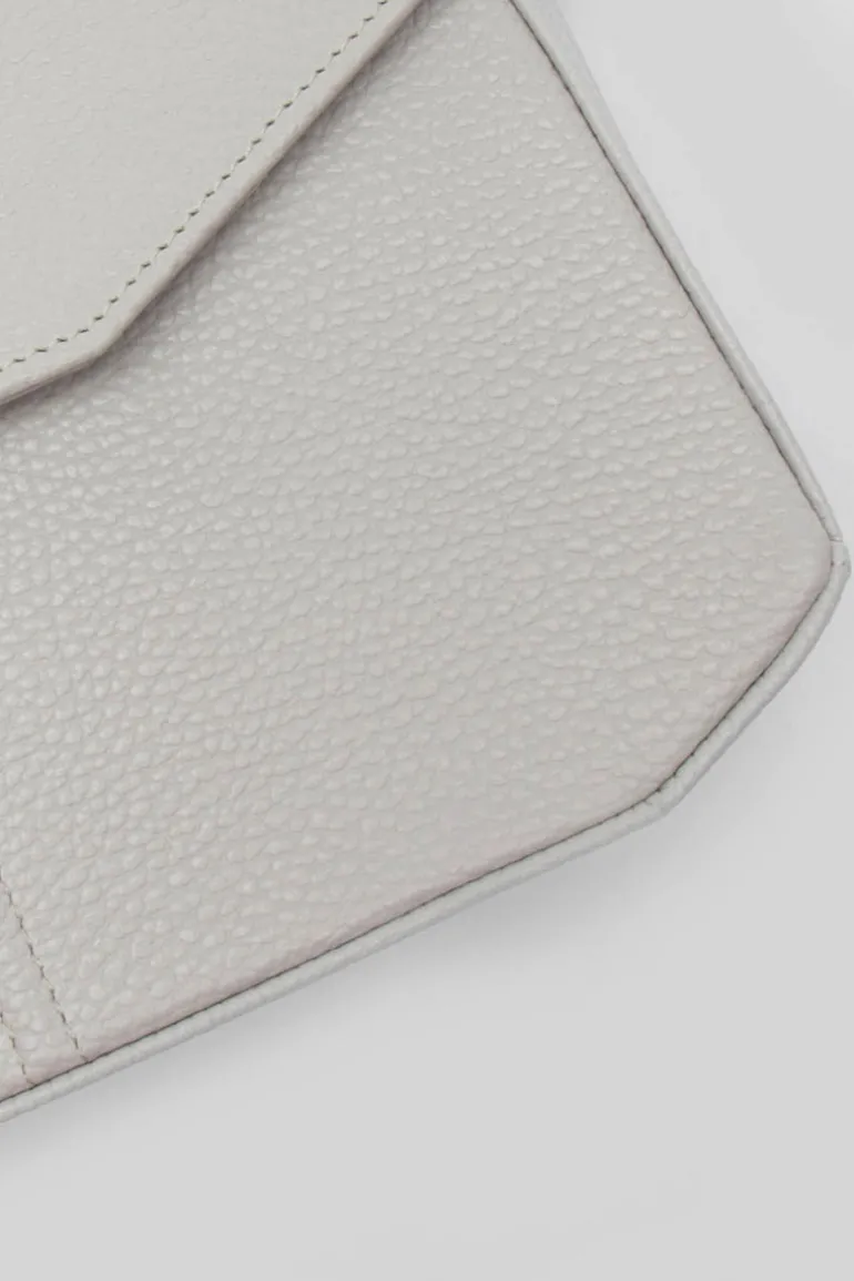 Szara Mała Torebka Crossbody Lucia